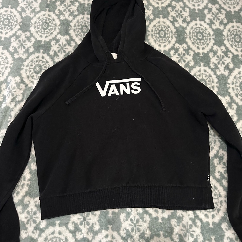 Vans Black Hoodie Sweater